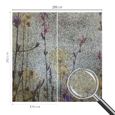 Fototapeta fizelinowa do sypialni Fototapeta fizelinowa do sypialni Kwiaty polne