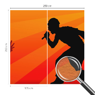 Tapeta fotograficzna Rytmiczna scena