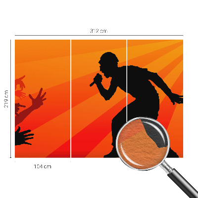 Tapeta fotograficzna Rytmiczna scena