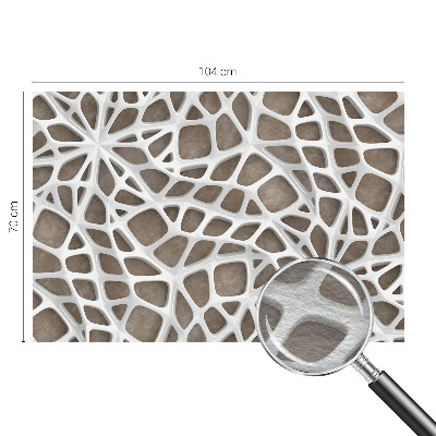 Fototapeta fizelinowa z nadrukiem Fototapeta fizelinowa z nadrukiem Koronkowa sieć