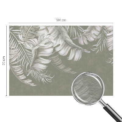 Fototapeta fizelinowa do sypialni Delikatne liście