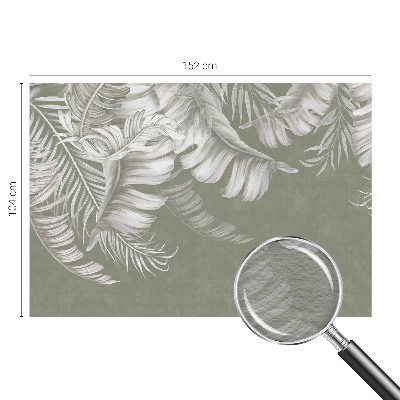 Fototapeta fizelinowa do sypialni Delikatne liście