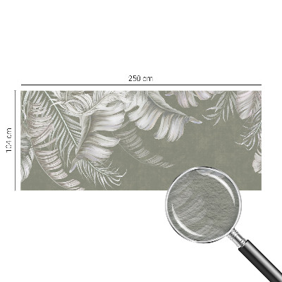 Fototapeta fizelinowa do sypialni Delikatne liście