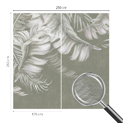 Fototapeta fizelinowa do sypialni Delikatne liście