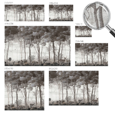 Fototapeta na ścianę Leśna magia