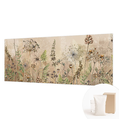 Nowoczesna fototapeta do salonu Rustykalne kwiaty