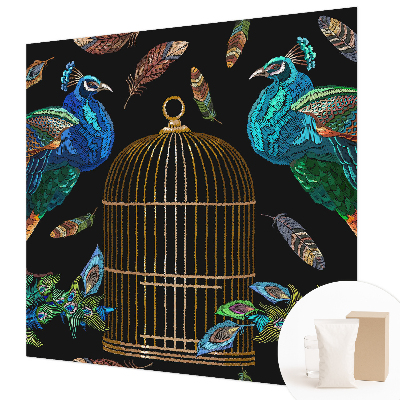 Fototapeta fizelinowa z nadrukiem Fototapeta fizelinowa z nadrukiem Paw wizerunek