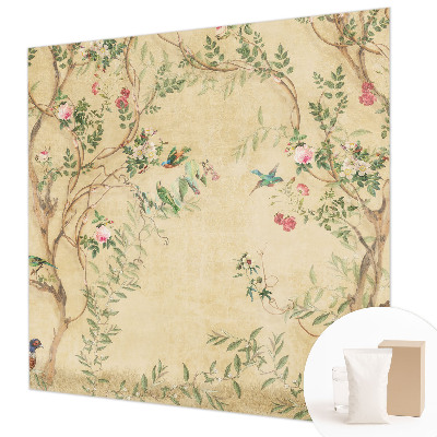 Fototapeta fizelinowa z nadrukiem Fototapeta fizelinowa z nadrukiem Kwiatowe akcenty