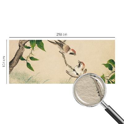 Fototapeta fizelinowa do sypialni Klasyczny duet