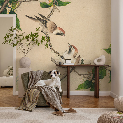 Fototapeta fizelinowa do sypialni Klasyczny duet