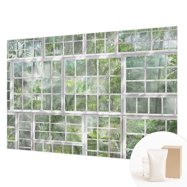 Tapeta fotograficzna fizelinowa Zielony las