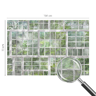 Tapeta fotograficzna fizelinowa Zielony las