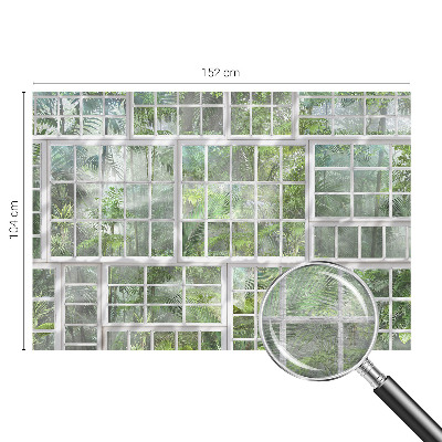 Tapeta fotograficzna fizelinowa Zielony las