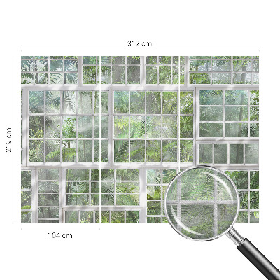 Tapeta fotograficzna fizelinowa Zielony las