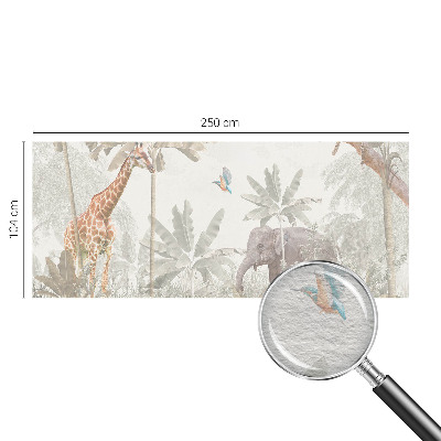 Nowoczesna fototapeta do salonu Tropikalna oaza