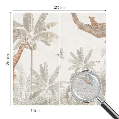 Nowoczesna fototapeta do salonu Tropikalna oaza