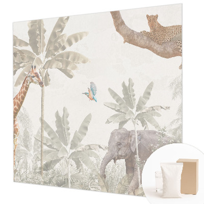 Nowoczesna fototapeta do salonu Tropikalna oaza