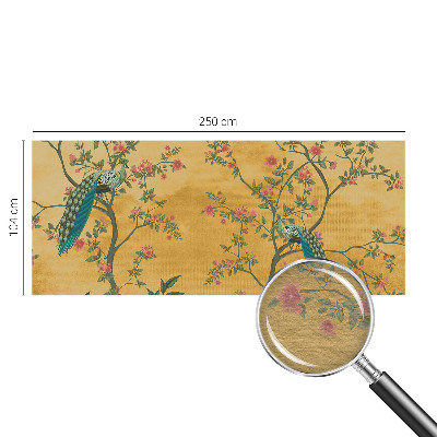 Dekoracyjna fototapeta na ścianę Pawie drzewa