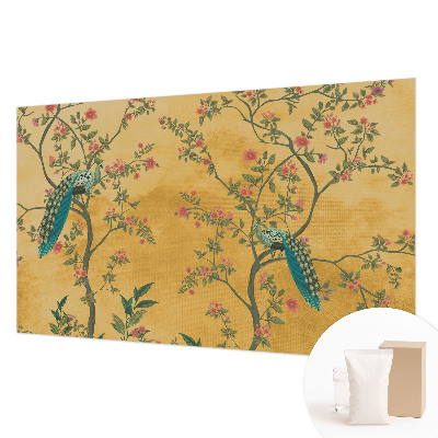 Dekoracyjna fototapeta na ścianę Pawie drzewa