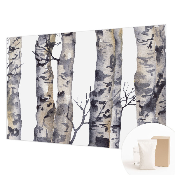 Fototapeta fizelinowa do sypialni Fototapeta fizelinowa do sypialni Osikowy las