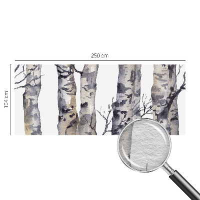 Fototapeta fizelinowa do sypialni Fototapeta fizelinowa do sypialni Osikowy las