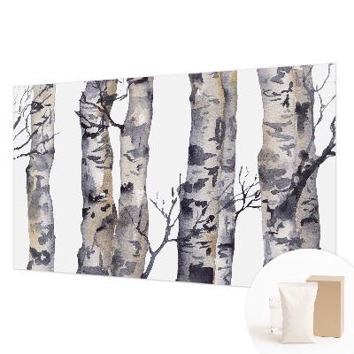 Fototapeta fizelinowa do sypialni Fototapeta fizelinowa do sypialni Osikowy las