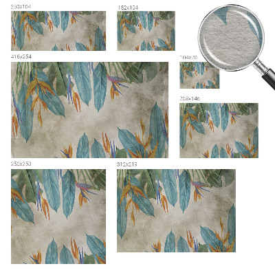 Fototapeta na ścianę Tropikalne kwiaty