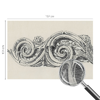 Tapeta fotograficzna Tapeta fotograficzna Ornament roślinny