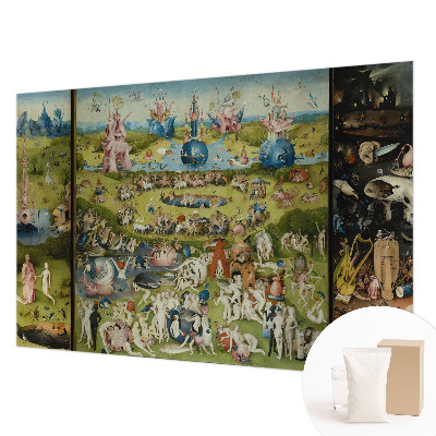 Nowoczesna fototapeta do salonu Tajemniczy ogród