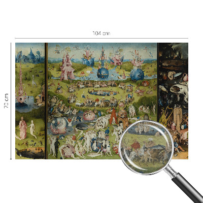 Nowoczesna fototapeta do salonu Tajemniczy ogród