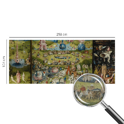 Nowoczesna fototapeta do salonu Tajemniczy ogród