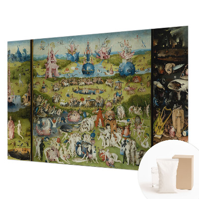 Nowoczesna fototapeta do salonu Tajemniczy ogród