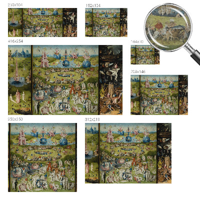 Nowoczesna fototapeta do salonu Tajemniczy ogród