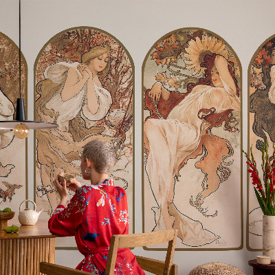 Fototapeta fizelinowa z nadrukiem Kobiece pory