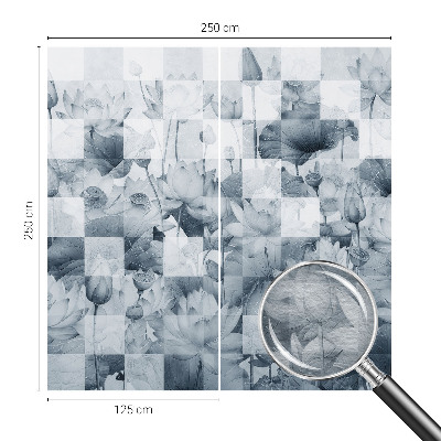 Tapeta fotograficzna fizelinowa Kwiaty lotosu