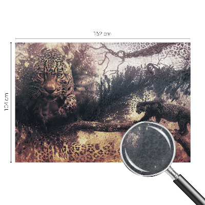 Dekoracyjna fototapeta na ścianę Leśny motyw