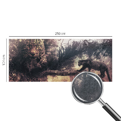 Dekoracyjna fototapeta na ścianę z leśnym motywem