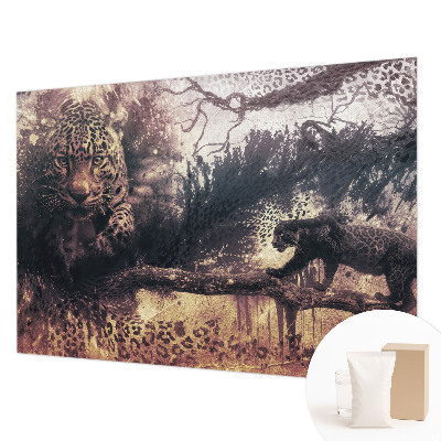 Dekoracyjna fototapeta na ścianę Leśny motyw