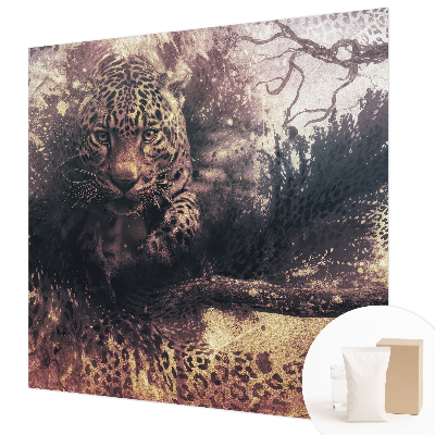 Dekoracyjna fototapeta na ścianę Leśny motyw