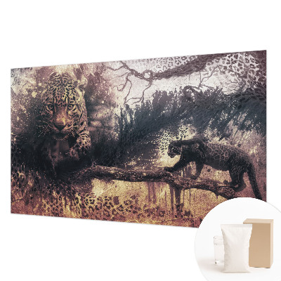 Dekoracyjna fototapeta na ścianę Leśny motyw