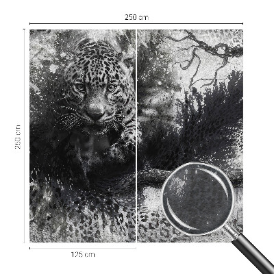 Fototapeta fizelinowa z nadrukiem Fototapeta fizelinowa z nadrukiem Lamparty abstrakcja