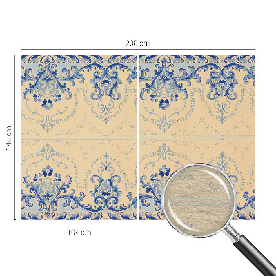 Fototapeta na ścianę Niebieskie ornamenty