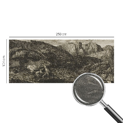 Tapeta fotograficzna Górska podróż