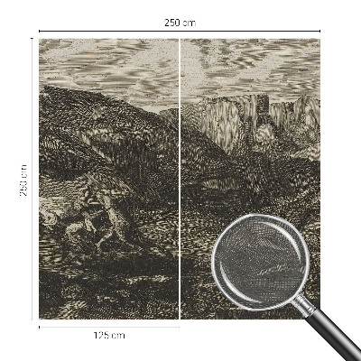 Tapeta fotograficzna Górska podróż