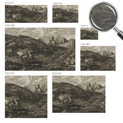 Tapeta fotograficzna Górska podróż