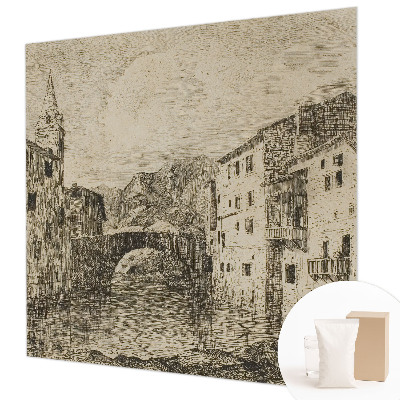 Tapeta fotograficzna fizelinowa Tapeta fotograficzna fizelinowa Miejska panorama