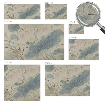 Nowoczesna fototapeta do salonu Nowoczesna fototapeta do salonu Lotos liście