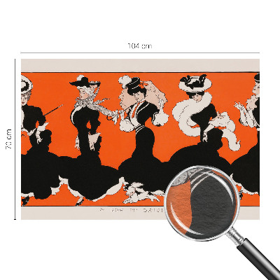 Dekoracyjna fototapeta na ścianę Kobiece stroje