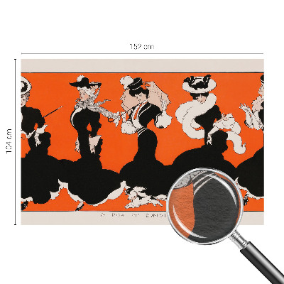 Dekoracyjna fototapeta na ścianę Kobiece stroje