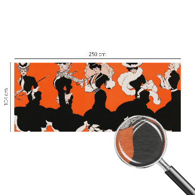 Dekoracyjna fototapeta na ścianę Kobiece stroje